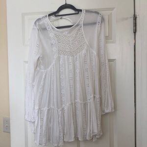 Free People Lace tunic